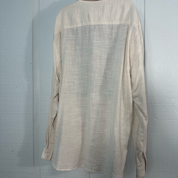 Rails Mens Wyatt Off White Shirt Size XXL NWT - Picture 7 of 12
